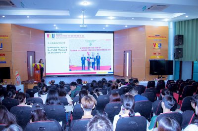 VKU giao lưu với Đoàn sinh viên Đại học Sunmoon, Hàn Quốc trong khuôn khổ Dự án Nấc Thang Xanh 2023